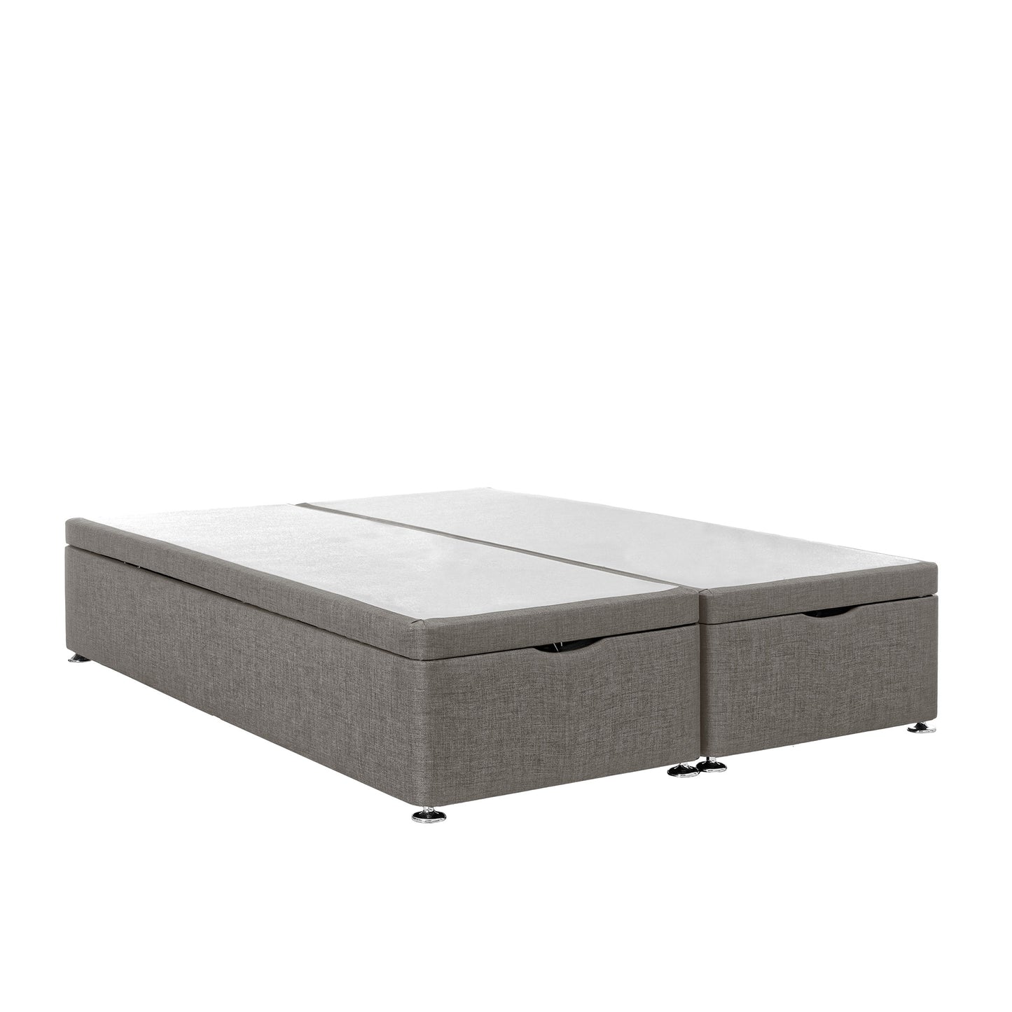 Airsprung End-Lift Double Slate Grey Closed Ottoman