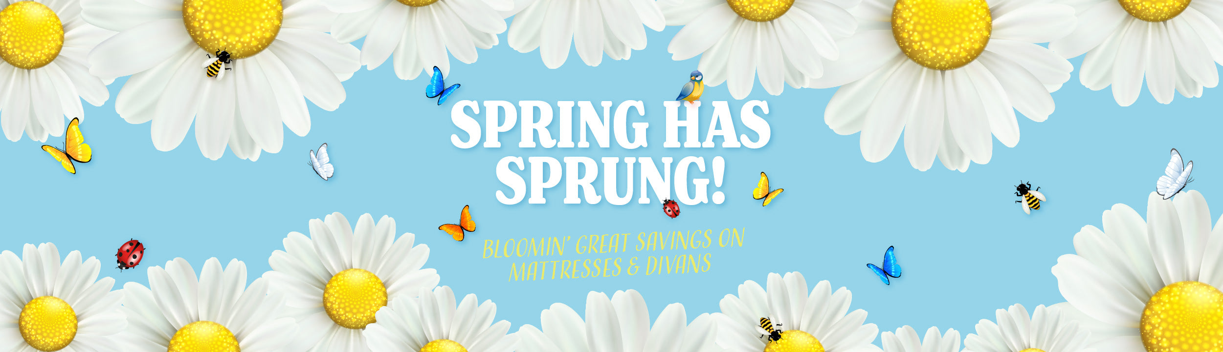 Spring Has Sprung! Bloomin' Great Savings On Mattresses & Divans