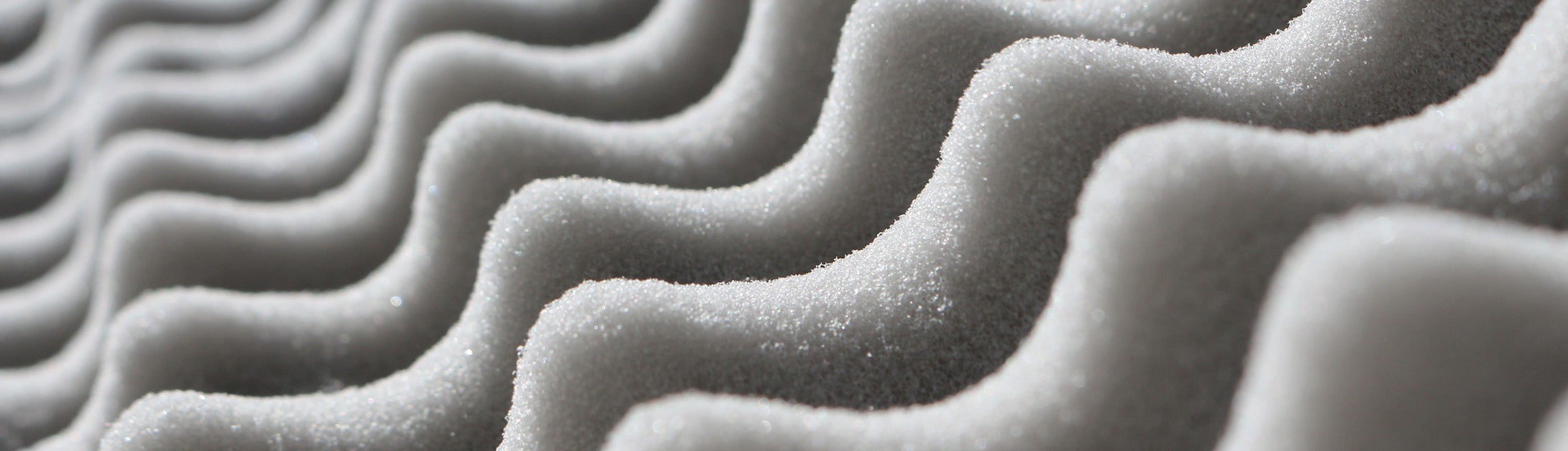 Convoluted foam detail