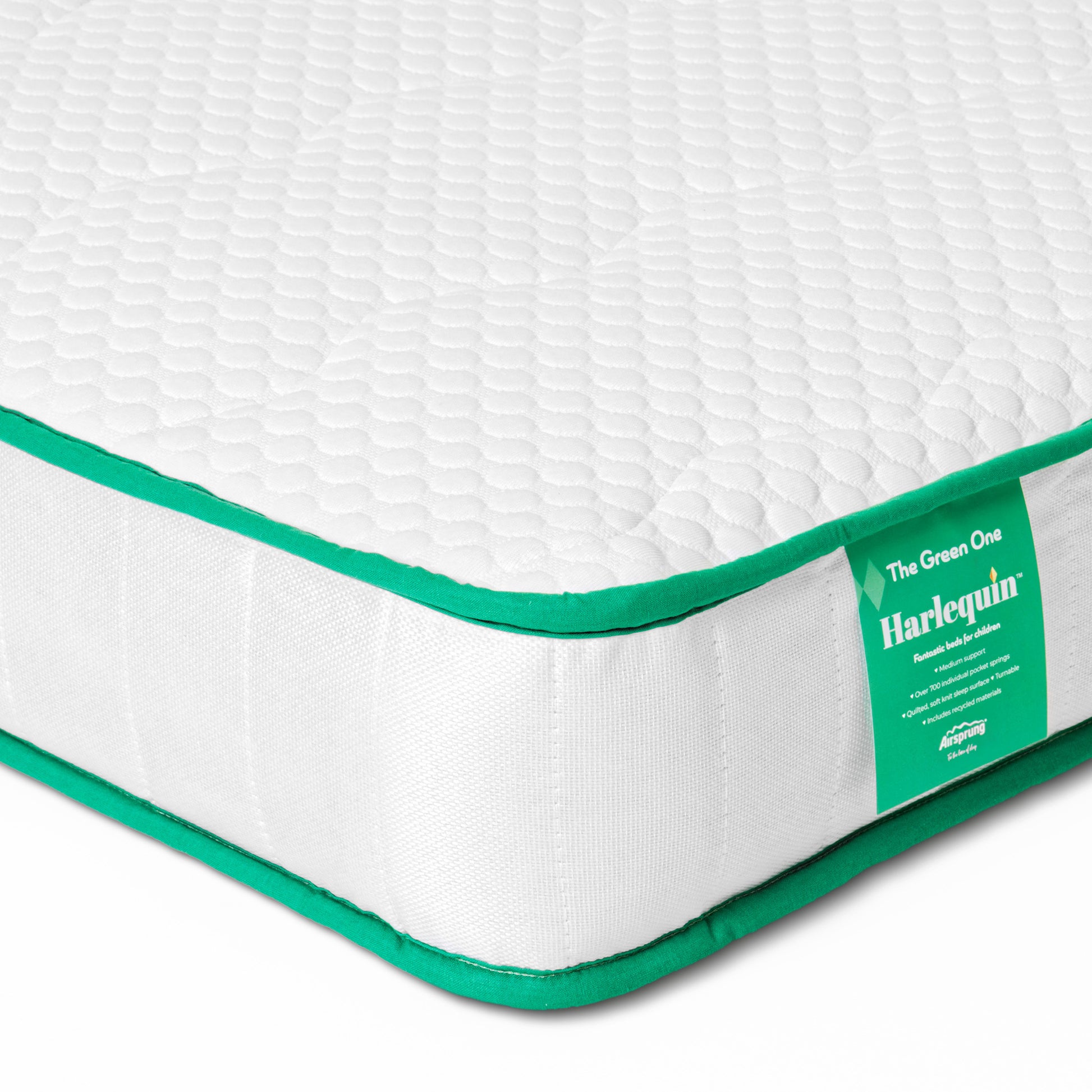 Harlequin The Green One Kids Mattress Corner