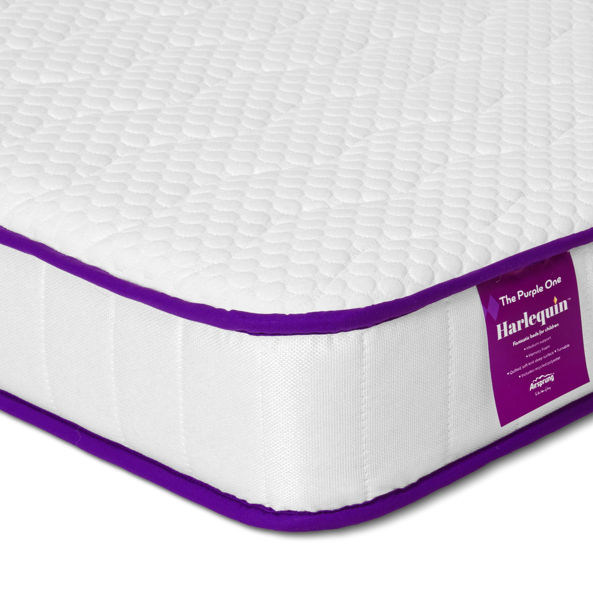 Harlequin The Purple One Kids Mattress Corner