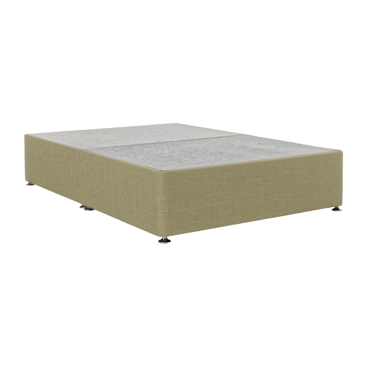 Oso Double Non-Storage Cream Divan Base