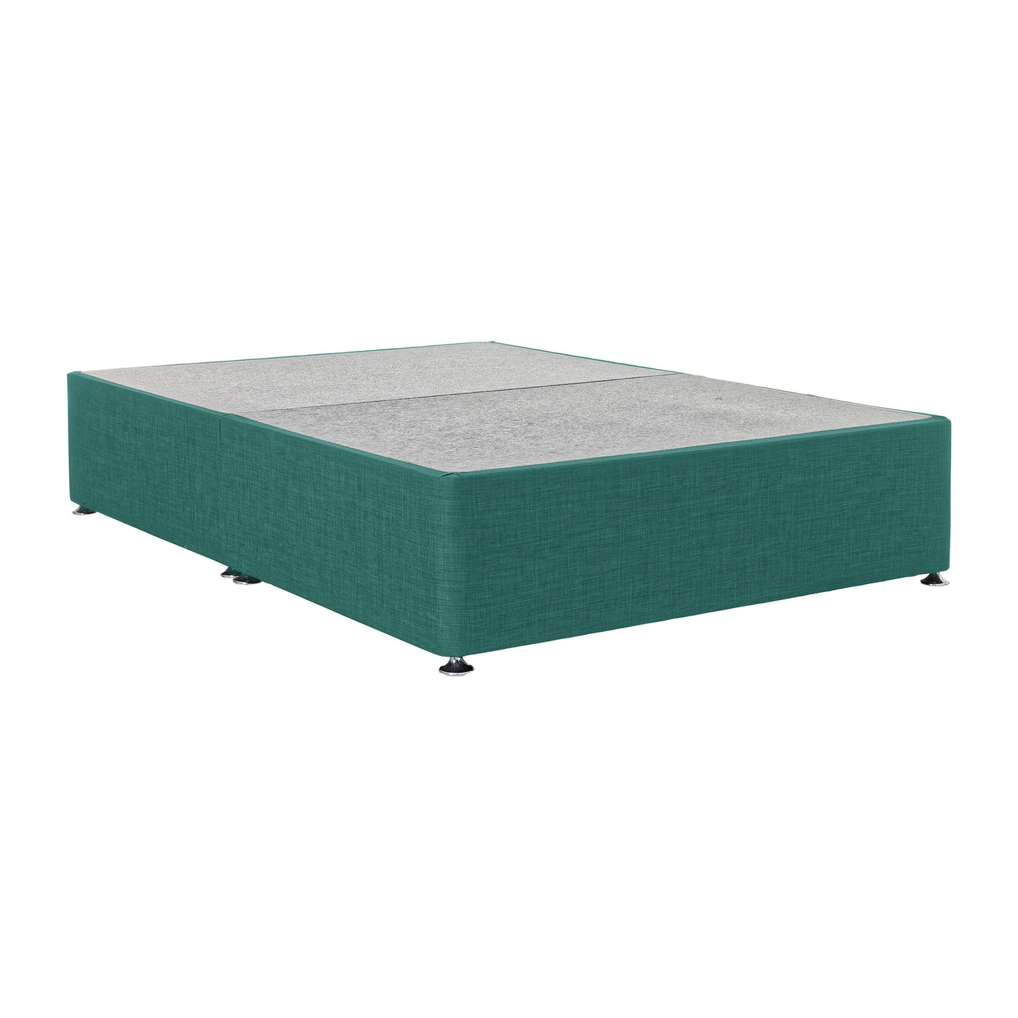 Oso Double Non-Storage Teal Divan Base