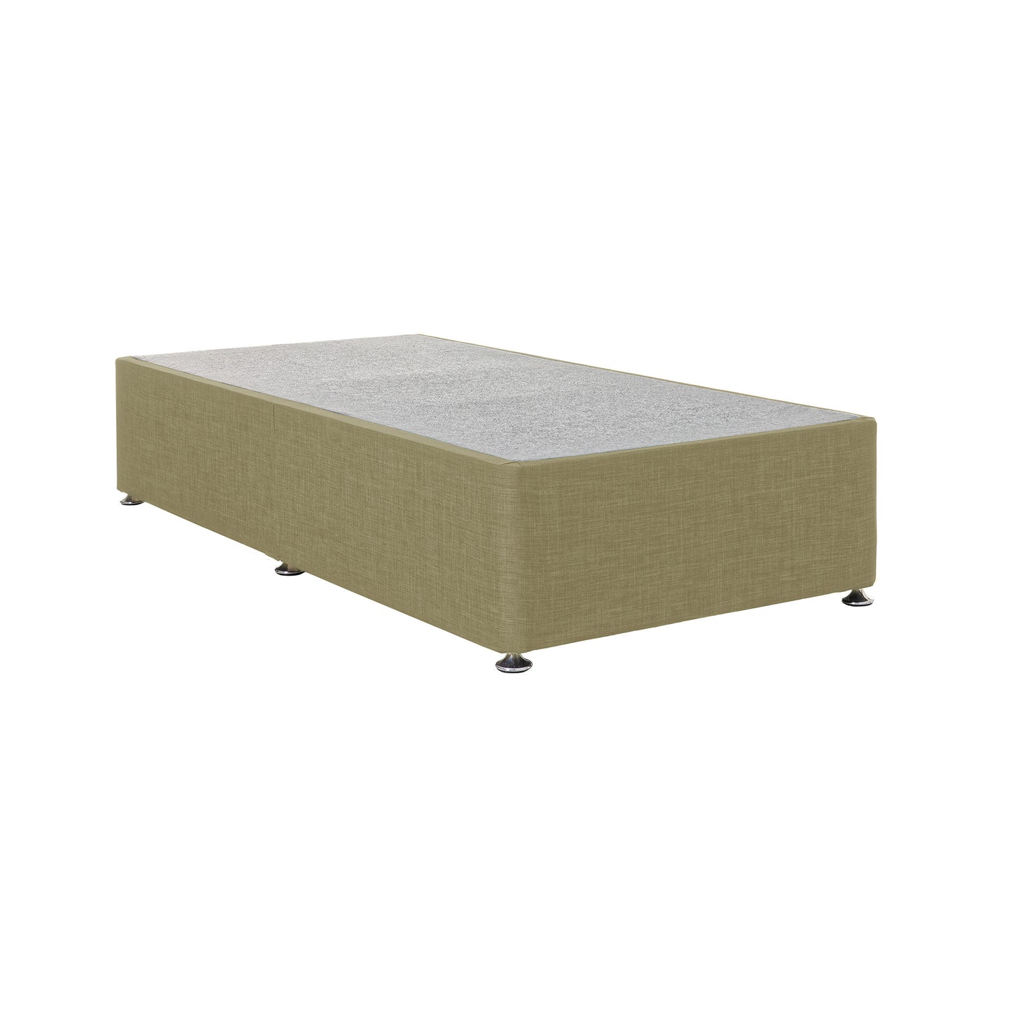 Oso Single Non-Storage Cream Divan Base