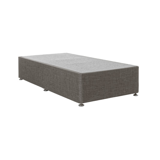 Oso Single Non Storage Slate Grey Divan Base