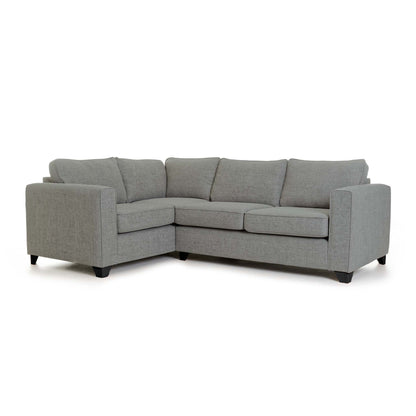 Sophia Left Hand Corner Pewter Sofa dark