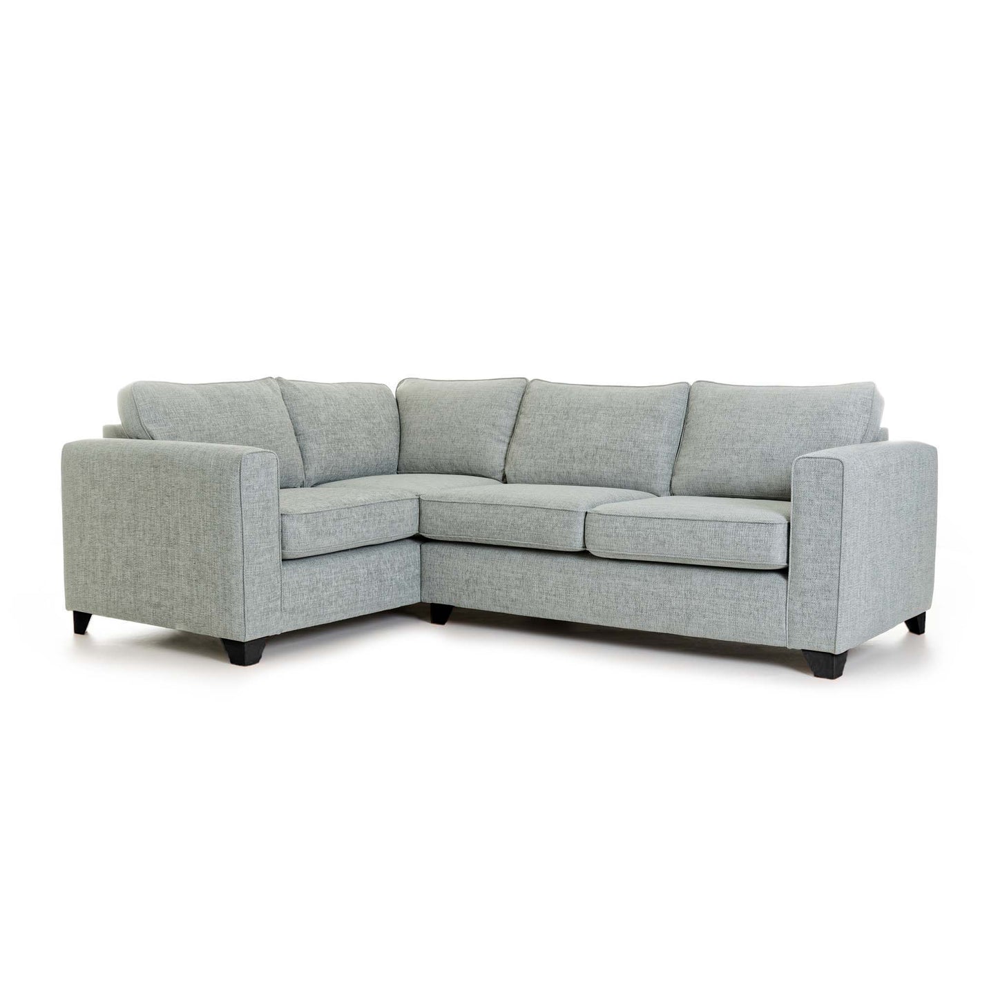 Sophia Left Hand Corner Silver Sofa dark