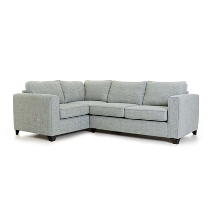 Sophia Left Hand Corner Silver Sofa dark
