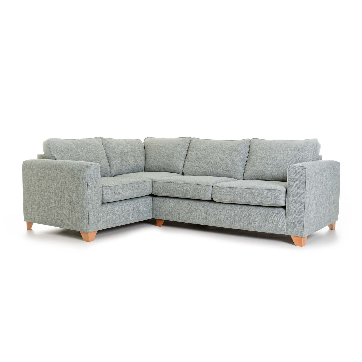 Sophia Left Hand Corner Silver Sofa light