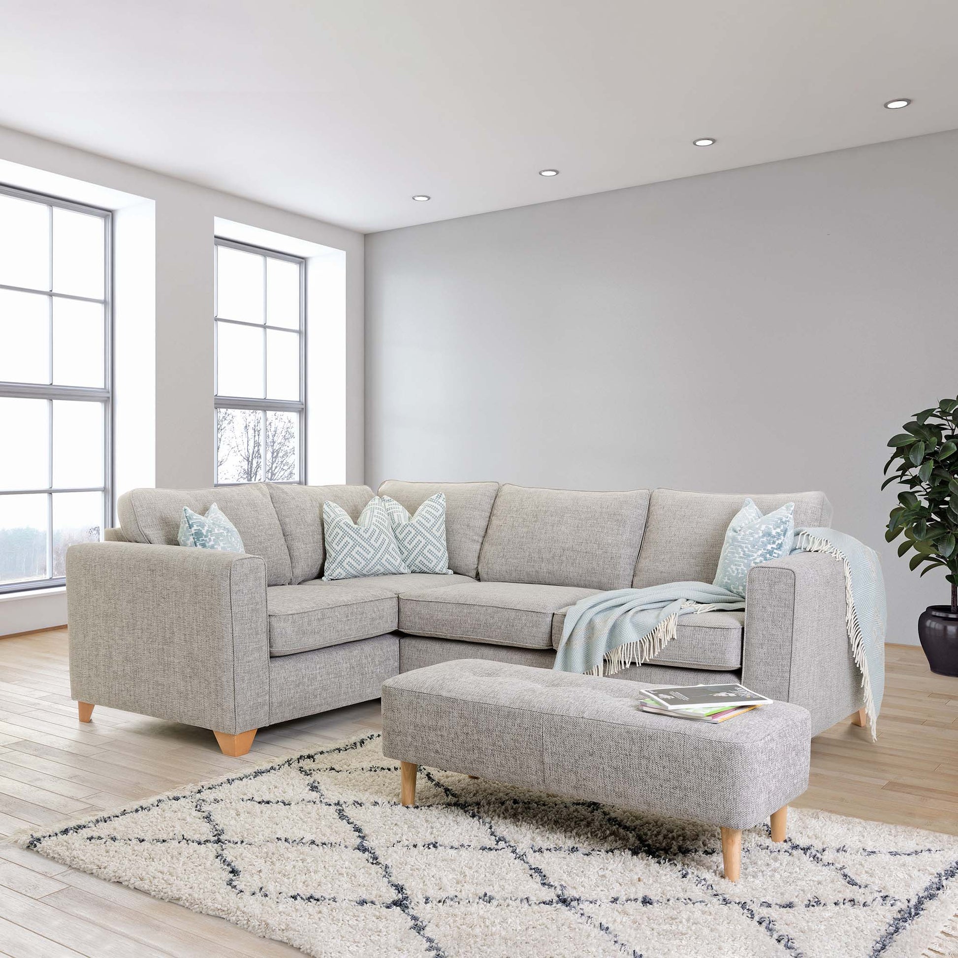 Sophia Left Hand Corner Sofa light