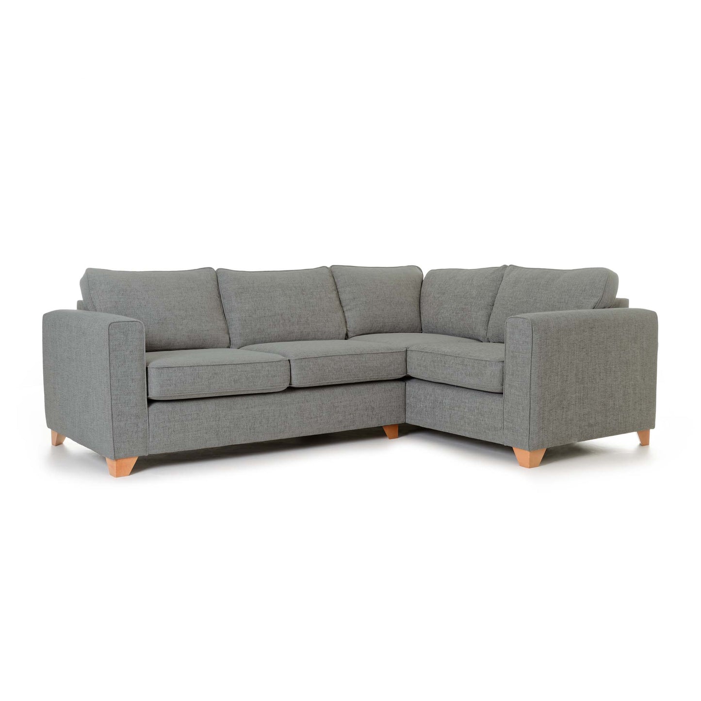 Sophia Right Hand Corner Pewter Sofa light