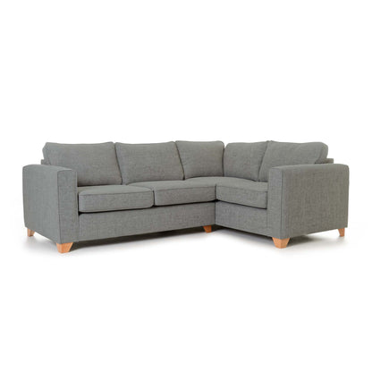 Sophia Right Hand Corner Pewter Sofa light