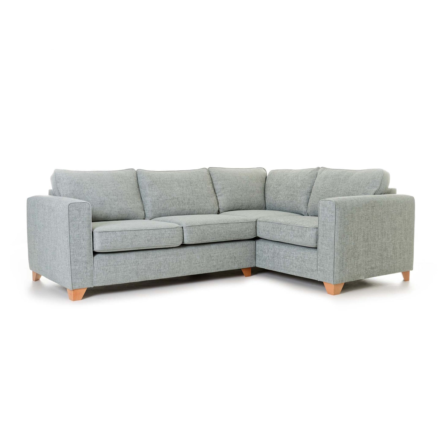 Sophia Right Hand Corner Silver Sofa light